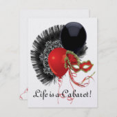 Einladung von Cabaret (Vorne/Hinten)