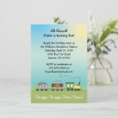 Einladung von Cake & Ice Cream Train - 4,5 x 6,25  (Stehend Vorderseite)