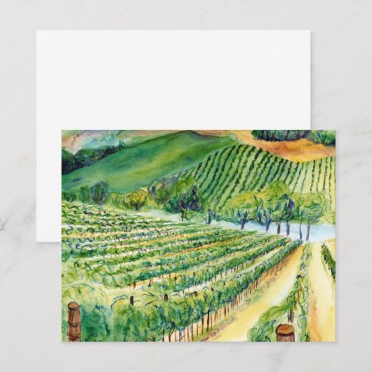 Einladung von California (Vorne/Hinten)