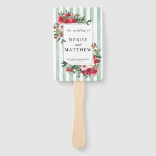 Einladung von Cameo Green Fächer