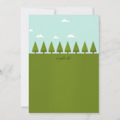 Einladung von Campingplätzen (Rückseite)