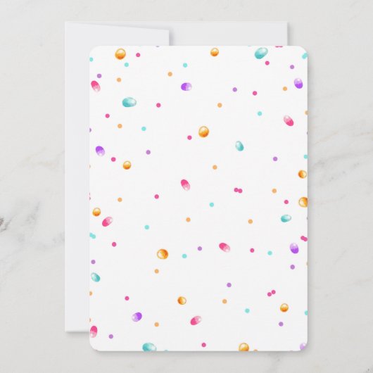 Einladung von Candy Birthday (Rückseite)