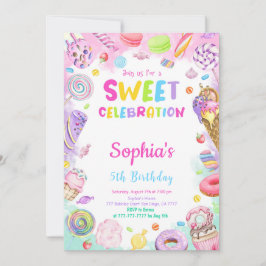 Einladung von Candy Birthday