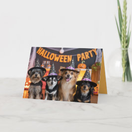 Einladung von Canine Halloween-Party