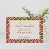 Einladung von Casbah (Stehend Vorderseite)