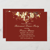 Einladung von Cascading Orchids (Vorne/Hinten)