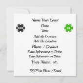 Einladung von Casino (Rückseite)