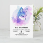 Einladung von Celestial Wolf zum Geburtstag (Stehend Vorderseite)