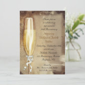 Einladung von Champagner (Stehend Vorderseite)