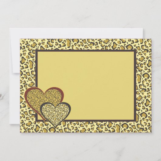 Einladung von Cheetah (Vorderseite)