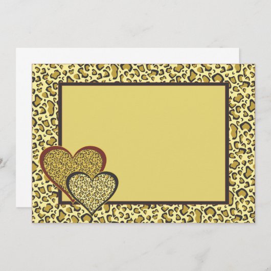 Einladung von Cheetah (Vorne/Hinten)