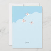 Einladung von Cherry Blossoms (Rückseite)