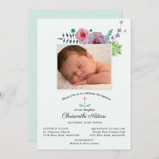 Einladung von Chrisanthi (Vorne/Hinten)