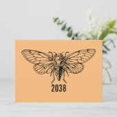 Einladung von Cicadas 2038 (Stehend Vorderseite)