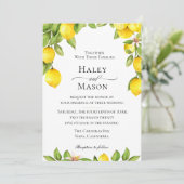 Einladung von Citrus Orchard (Stehend Vorderseite)