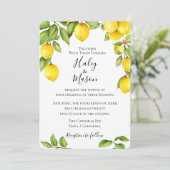 Einladung von Citrus Orchard (Stehend Vorderseite)