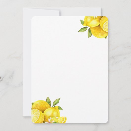 Einladung von Citrus Orchard (Rückseite)