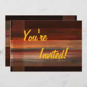 Einladung von Classy Brown (Vorne/Hinten)