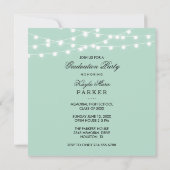 Einladung von Classy Foto Collage Abschluss (Rückseite)