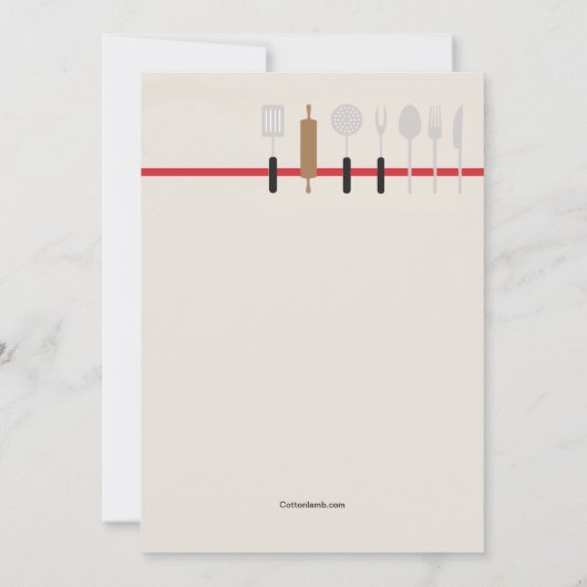 Einladung von Classy Koch Abschluss (Rückseite)