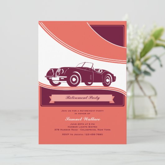 Einladung von Classy Motorcar (Stehend Vorderseite)