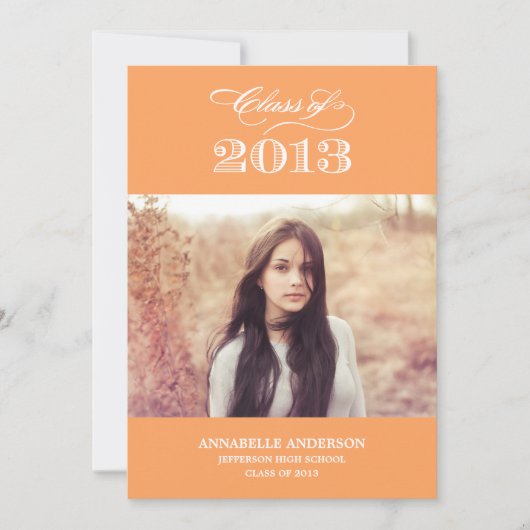 Einladung von Classy Script Abschluss (Vorderseite)