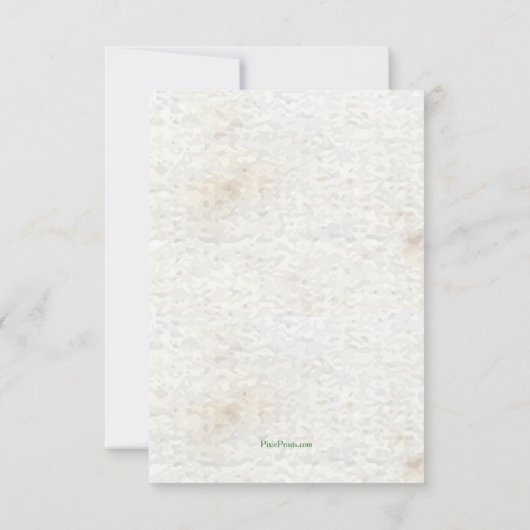 Einladung von Clover Cascade St. Patrick (Rückseite)