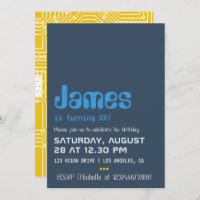 Einladung von Computer Geek Birthday Party