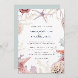 Einladung von Coral Reef zur Hochzeit