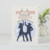 Einladung von Country Dancers (Stehend Vorderseite)