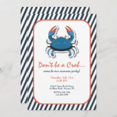 Einladung von Crab (Vorne/Hinten)