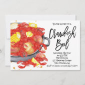 Einladung von Crawfish Boil (Vorderseite)