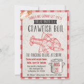 Einladung von Crawfish Boil (Vorderseite)