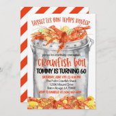 Einladung von Crawfish Boil (Vorne/Hinten)