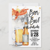 Einladung von Crawfish Boil (Vorderseite)