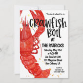 Einladung von Crawfish Boil (Vorderseite)