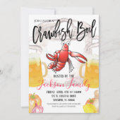 Einladung von Crawfish Boil (Vorderseite)