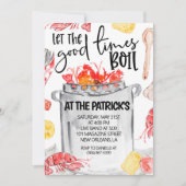 Einladung von Crawfish Boil (Vorderseite)