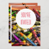 Einladung von Crayon (Vorne/Hinten)