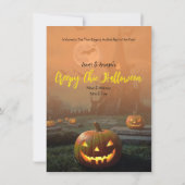 Einladung von Creepy Chic Halloween (Rückseite)