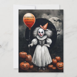 Einladung von Creepy Halloween