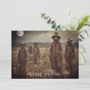 Einladung von Creepy People Halloween-Party