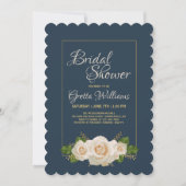 Einladung von Creme Rose (Vorderseite)