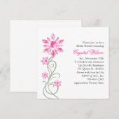 Einladung von Crystal Bridal (Vorne/Hinten)