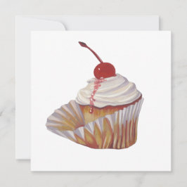 Einladung von Cupcake