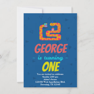 Einladung von Cupcake Cell Cartoon zur Kinderschla