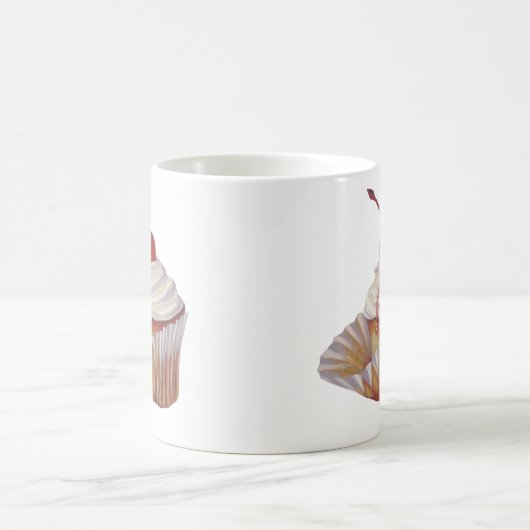 Einladung von Cupcake Kaffeetasse (Mittel)