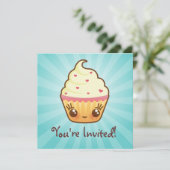 Einladung von CuppyCakes (Stehend Vorderseite)