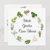 Einladung von Custom Herb Garden (Vorne/Hinten)