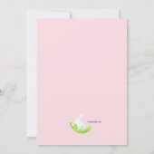 Einladung von Cutout Ostereier (Rückseite)